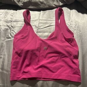 lululemon athletica Vibrant Pink Sports Bra